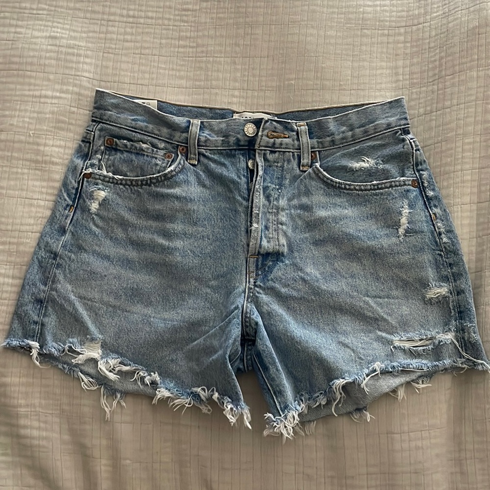 Agolde Parker long shorts